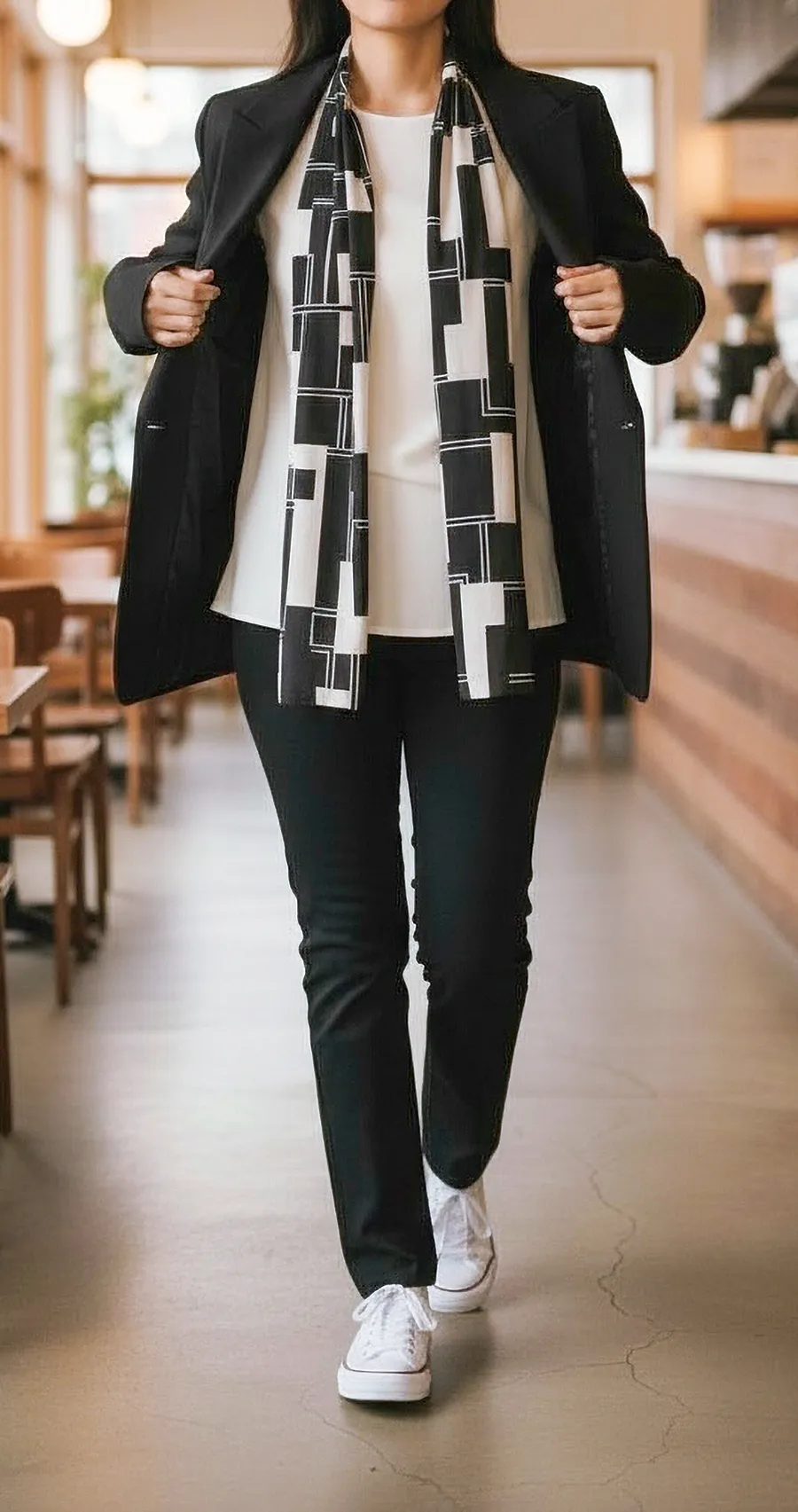 エプロンストール Nojifu 着用イメージ